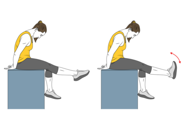 Movilización del nervio peroneo : Flexión y extensión de tobillo