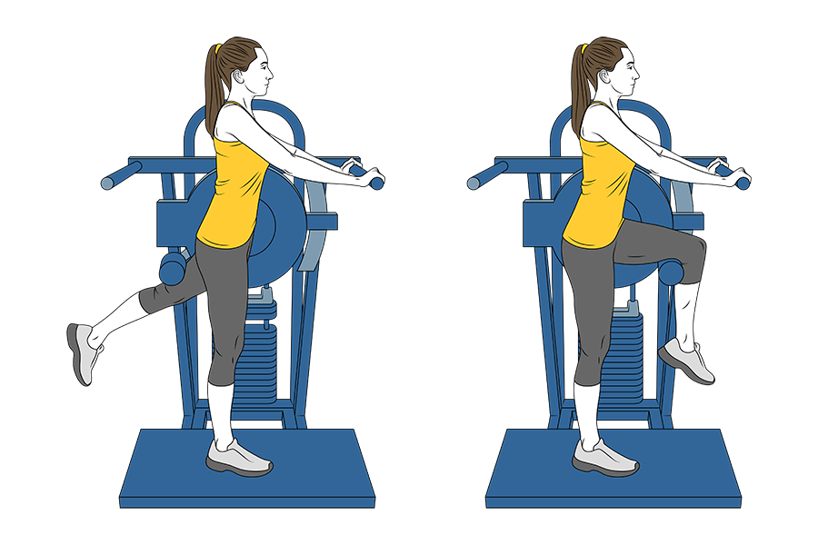 Ejercicios para entrenar las piernas en el gimnasio con máquinas